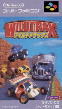 Wild Trax Super Famicom JP box art